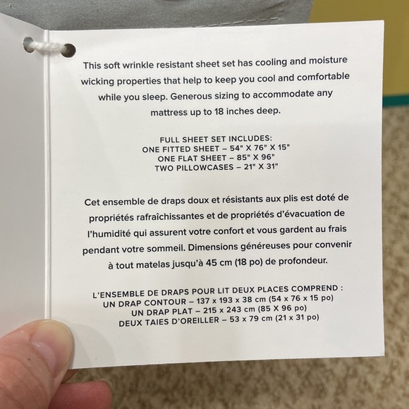 UGG ALAHNA Full Sized Sheet Set - Picture 5 of 6